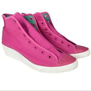 converse high top wedges